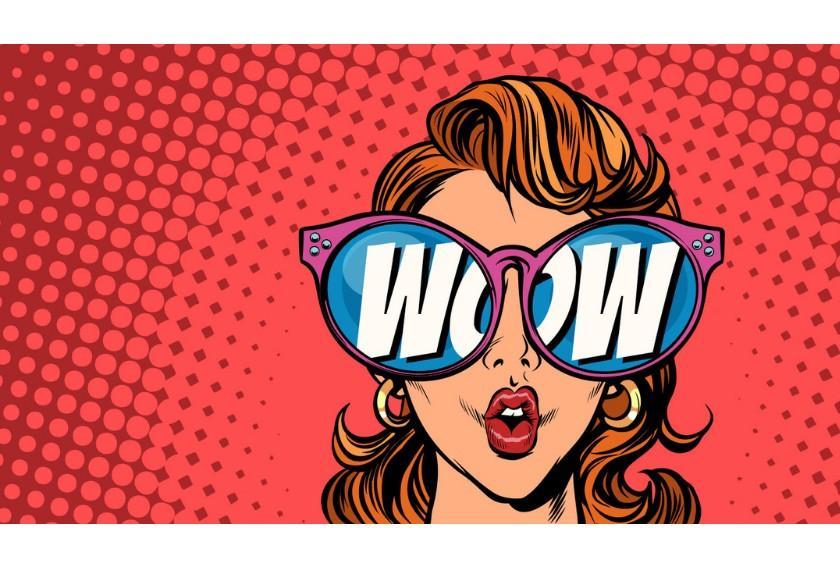 Comic Style Celeb with Large Wow Sunglasses hero Preview