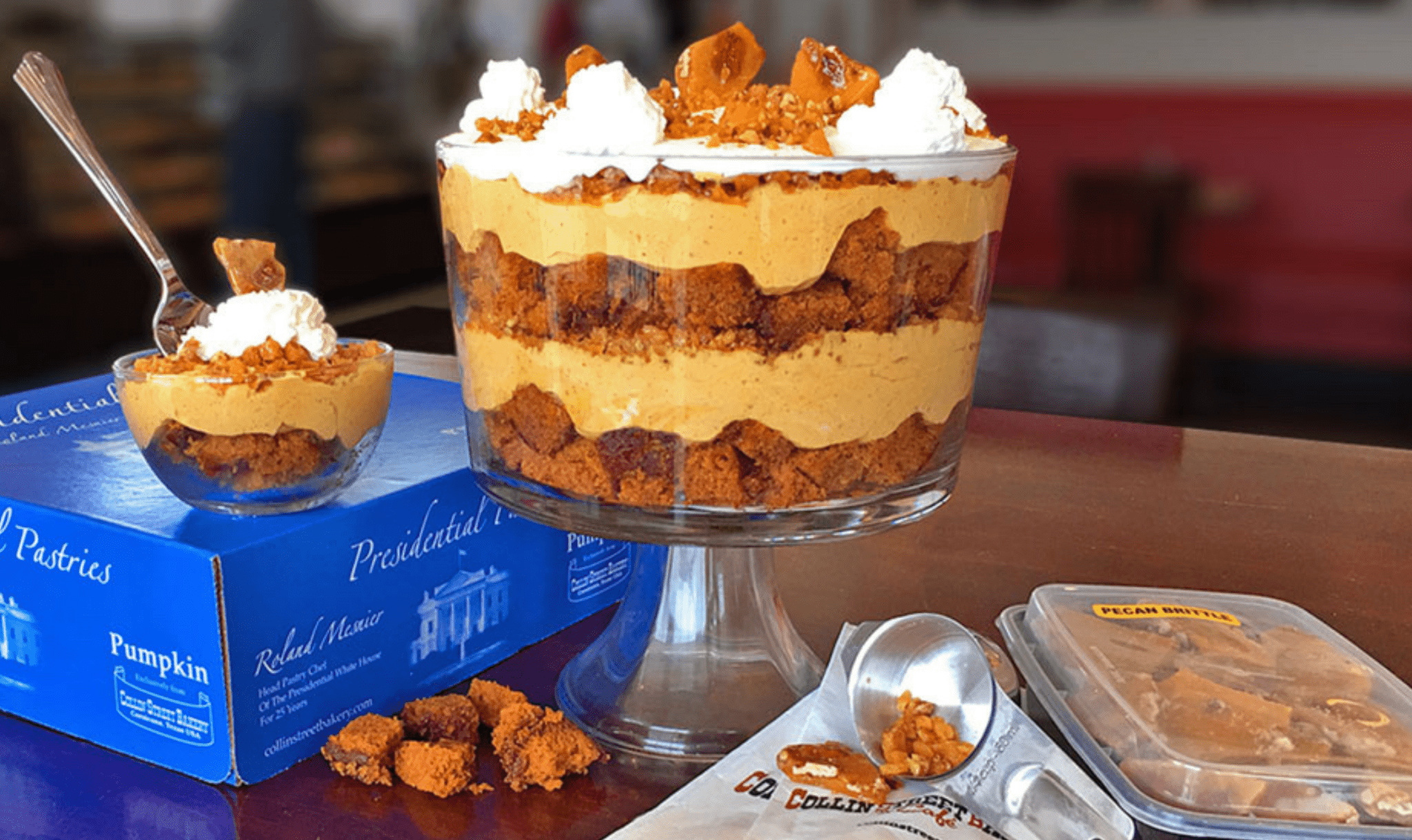 Presidential Pasteries White House Pumpkin Cake Trifle preview