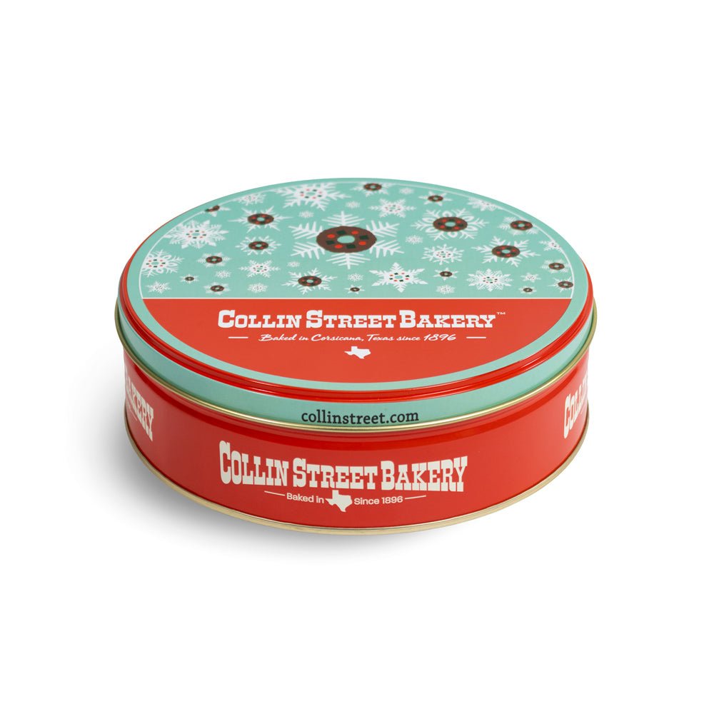 Classic Fruitcake in Snowflake Tin