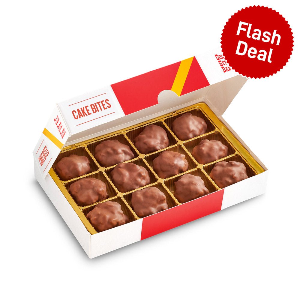 邦楽 NEKTAD/cakebox Chocolate DeLuxe® Fruitcake Bites – Classic Fruitcake Dipped in