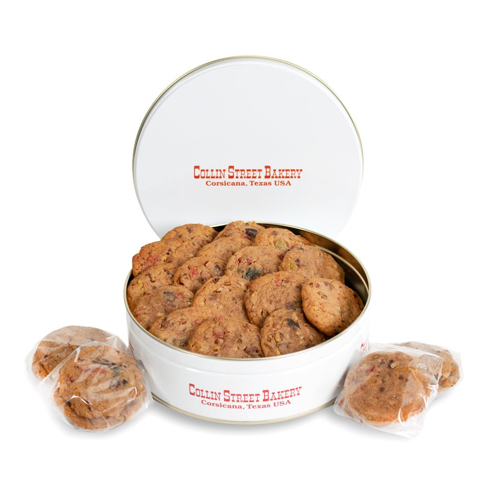 Fruitcake Cookies in Classic Tin