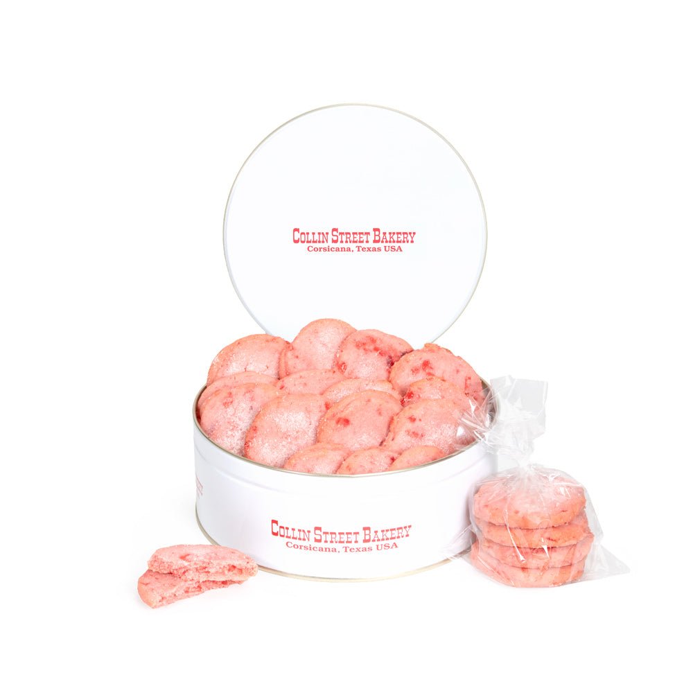 Cherry Icebox Cookies in Classic Tin