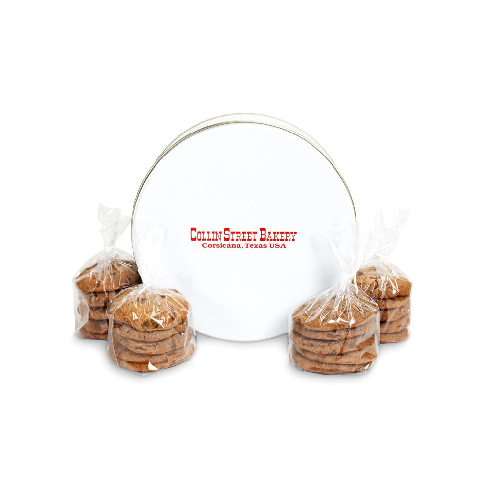 20ct. Fruitcake Cookies Outside of White Tin