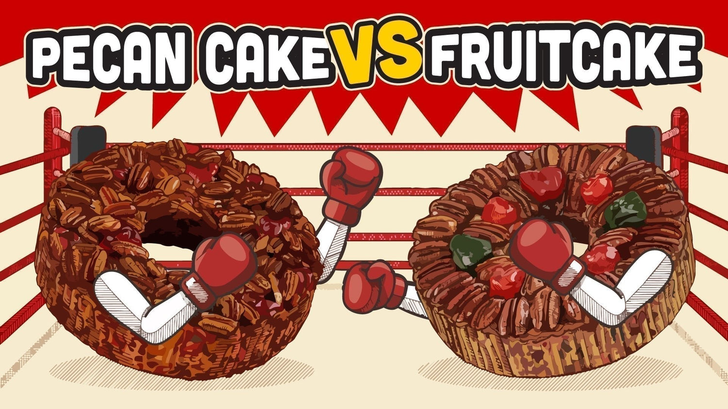 Pecan Cake vs. Fruitcake: How They Compare