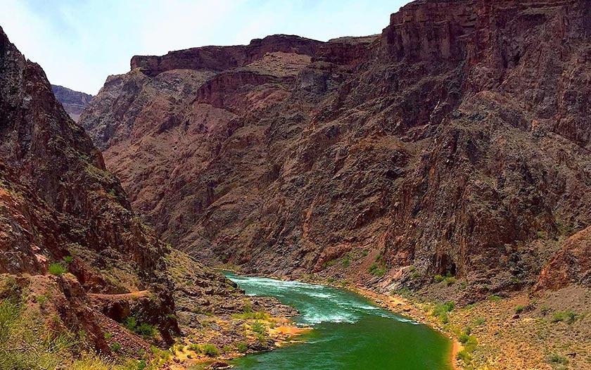 Tim Hoime Hikes Grand Canyon with Fruitcake