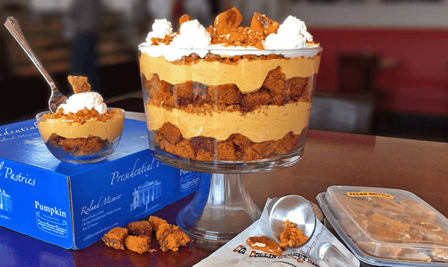 Presidential Pasteries White House Pumpkin Cake Trifle preview