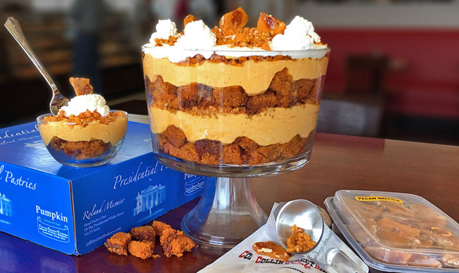 Presidential Pasteries White House Pumpkin Cake Trifle preview