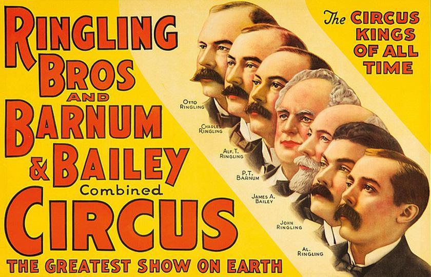 Ringling Bros and Barnum & Bailey Circus Poster