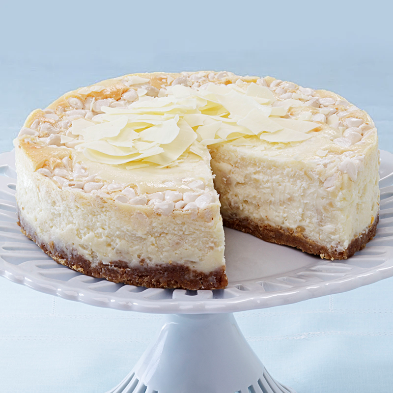 White Chocolate Macadamia Cheesecake