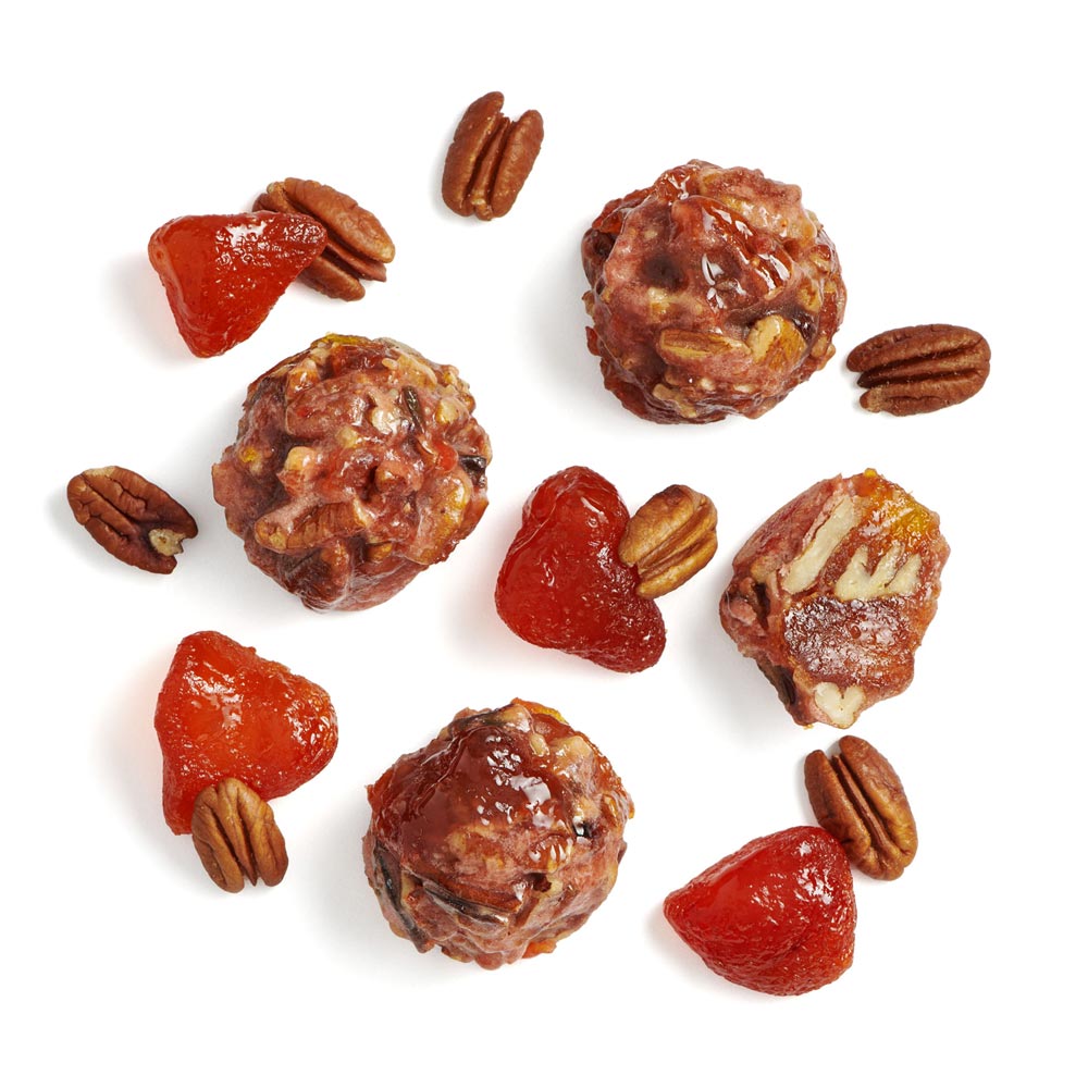 Strawberry Pecan Cake Bites