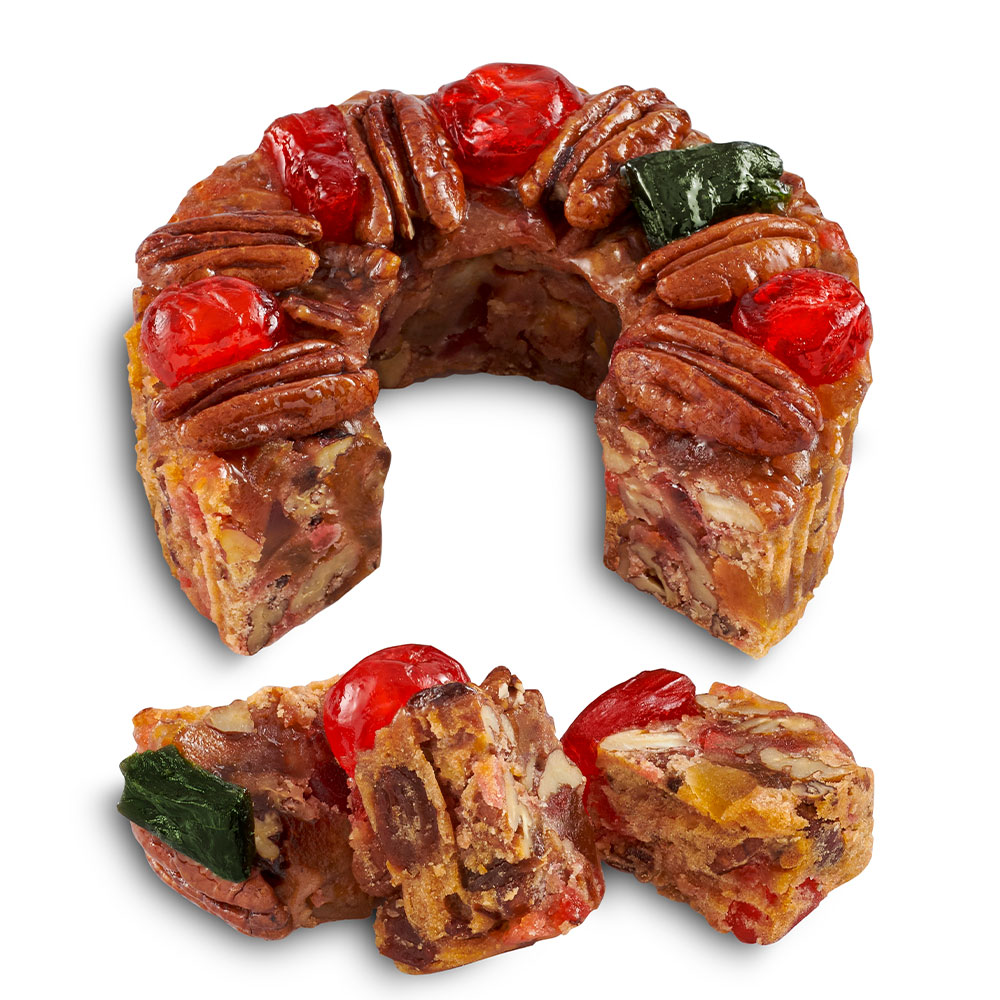 Mini DeLuxe® Fruitcake & Coffee Gift Set