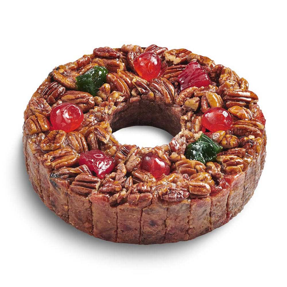 Sliced Classic Fruitcake