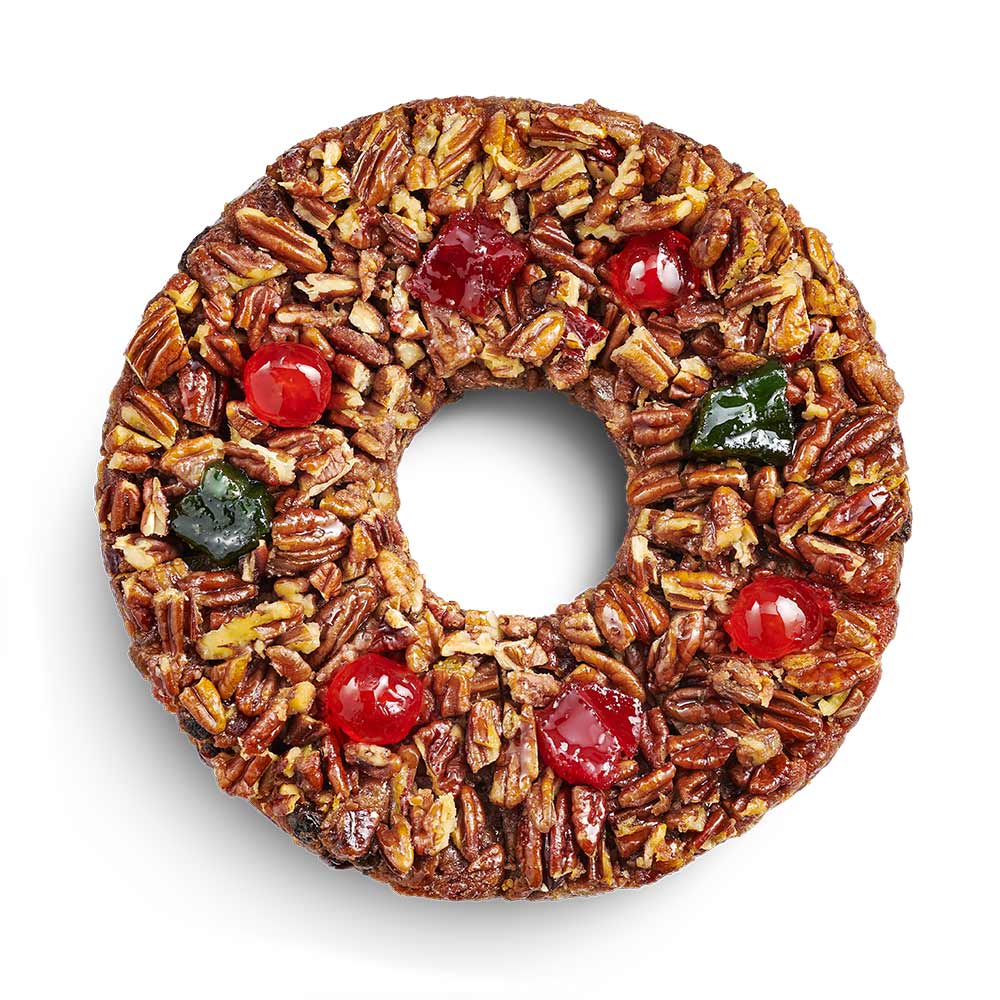 Sliced Classic Fruitcake