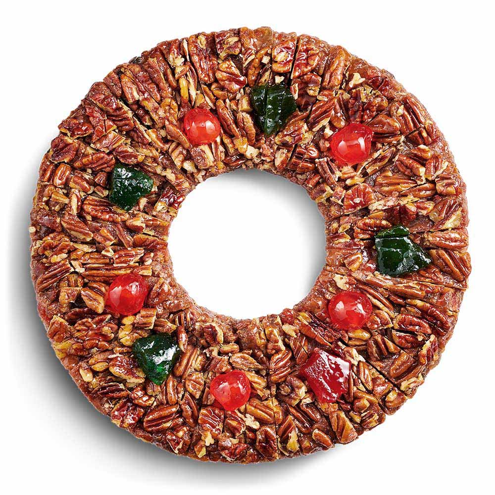 Sliced Classic Fruitcake