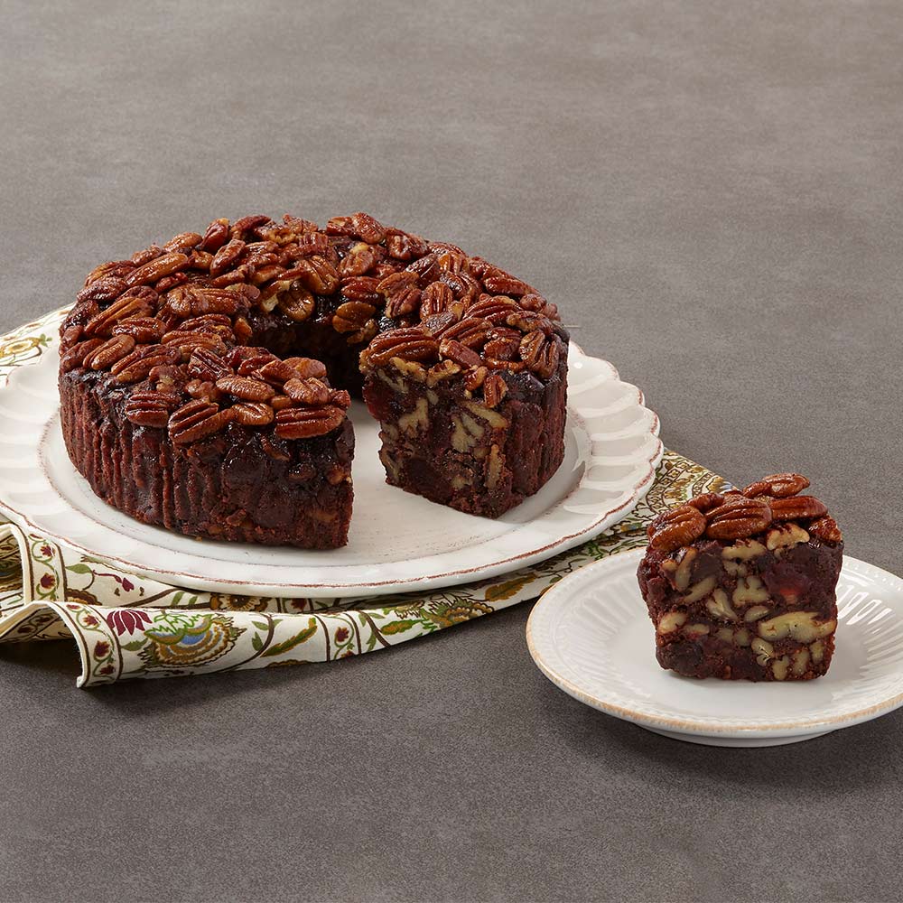 Cherry Fudge Pecan Cake