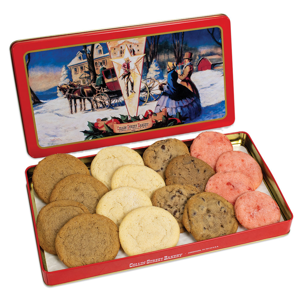 Cookie Assortment in Traditional Tin