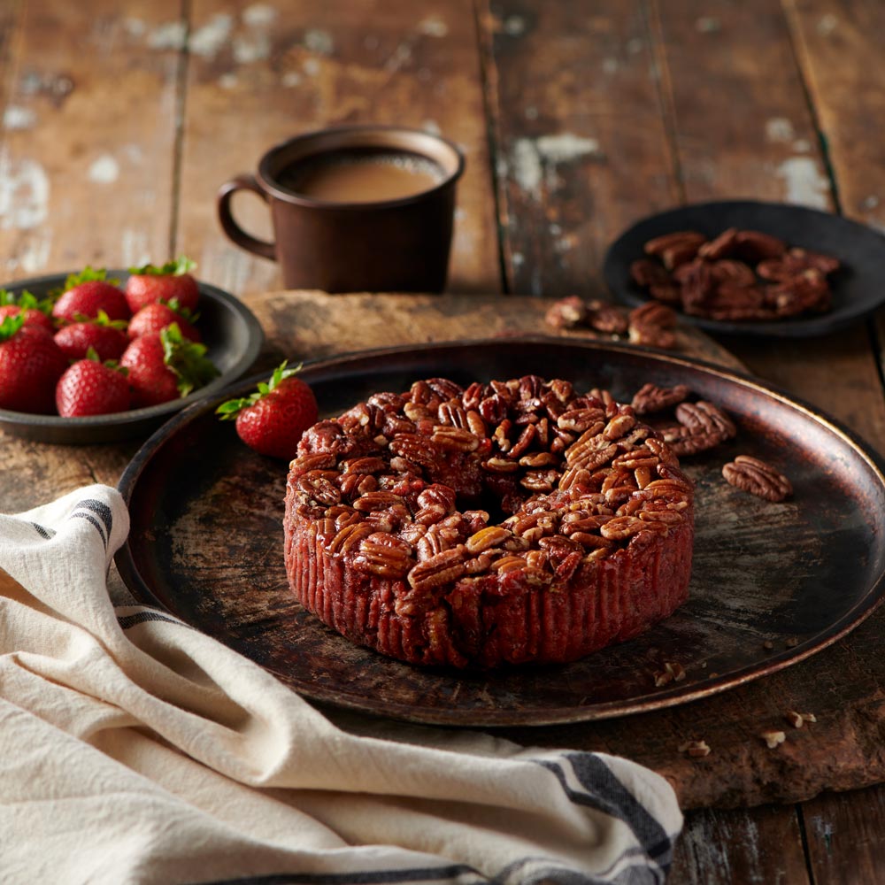 Strawberry Pecan Cake