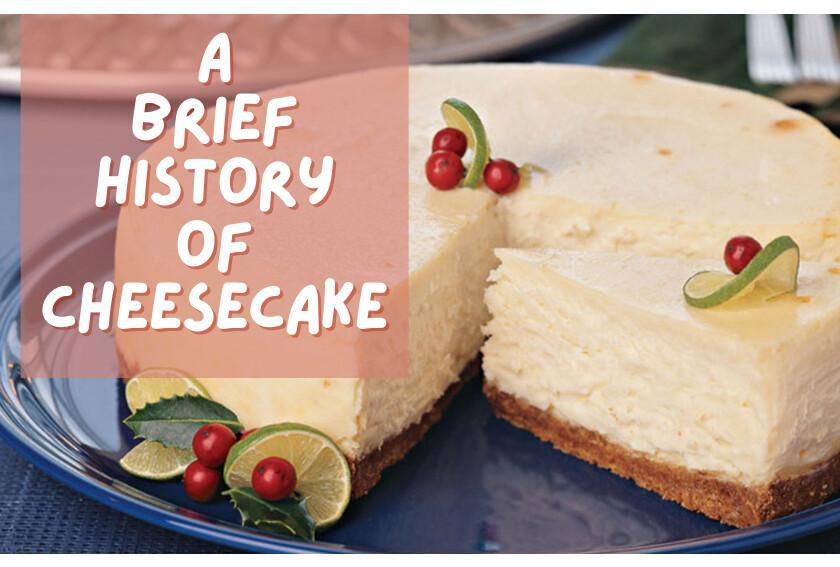 SIngle slice of New York Style Cheesecake Featured Image hero