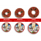 DeLuxe® Fruitcake Sizing Guide Infographic