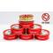 Stacked DeLuxe Fruitcake Tins Go Texan Certified Preview